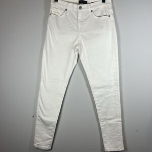 Banana Republic Premium Denim mid-rise skinny White, Women's 27 NWOT